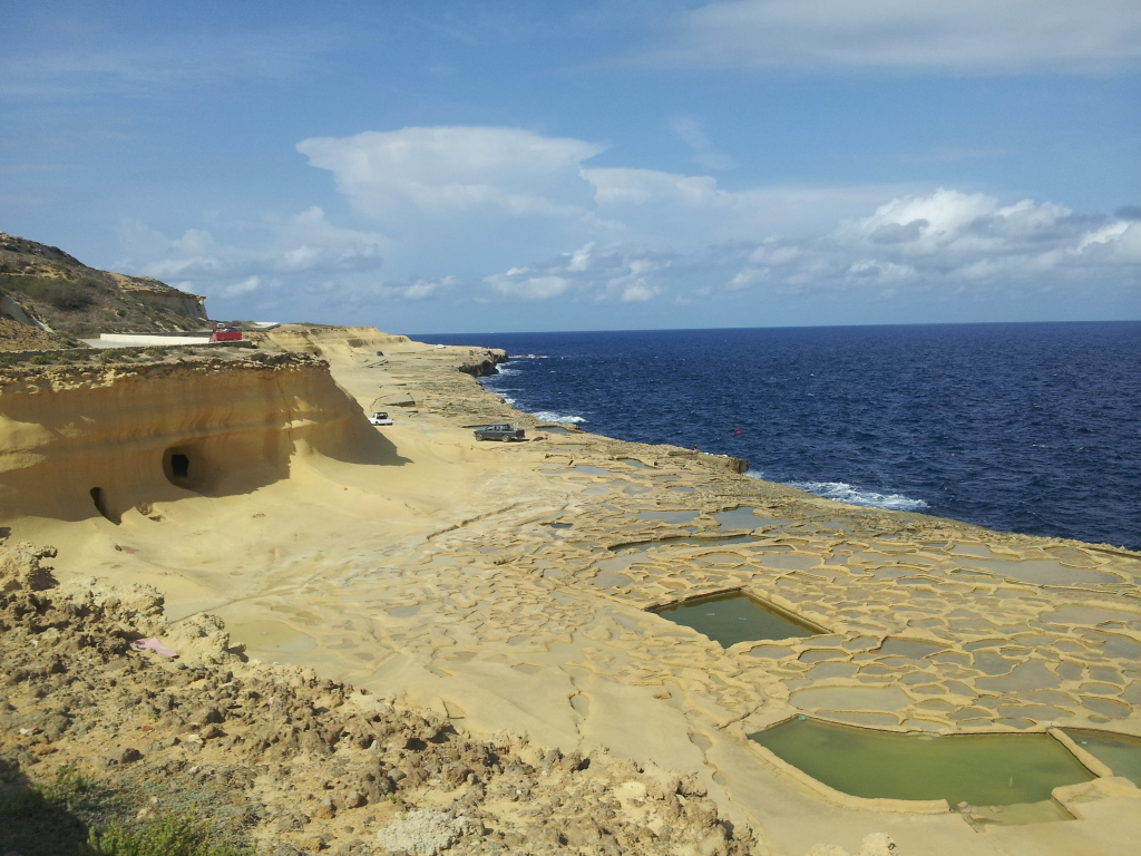 Salt pans and caves