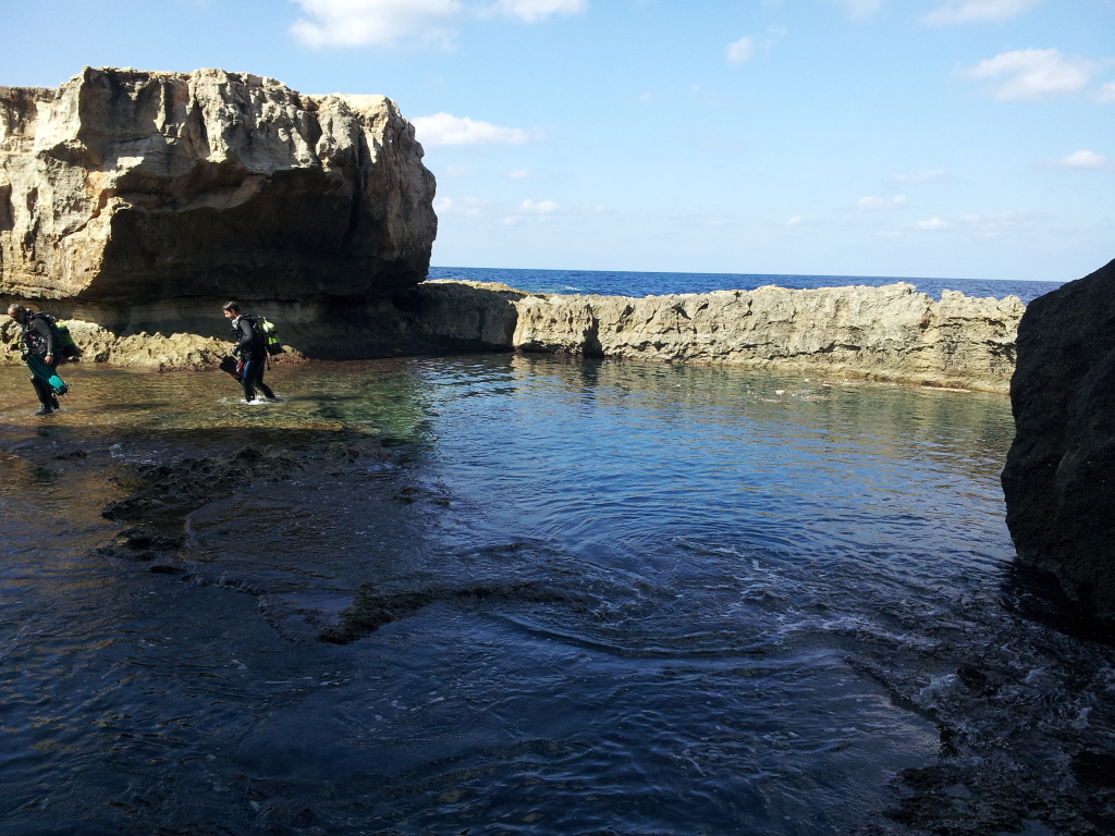 The Blue Hole - a popular dive spot