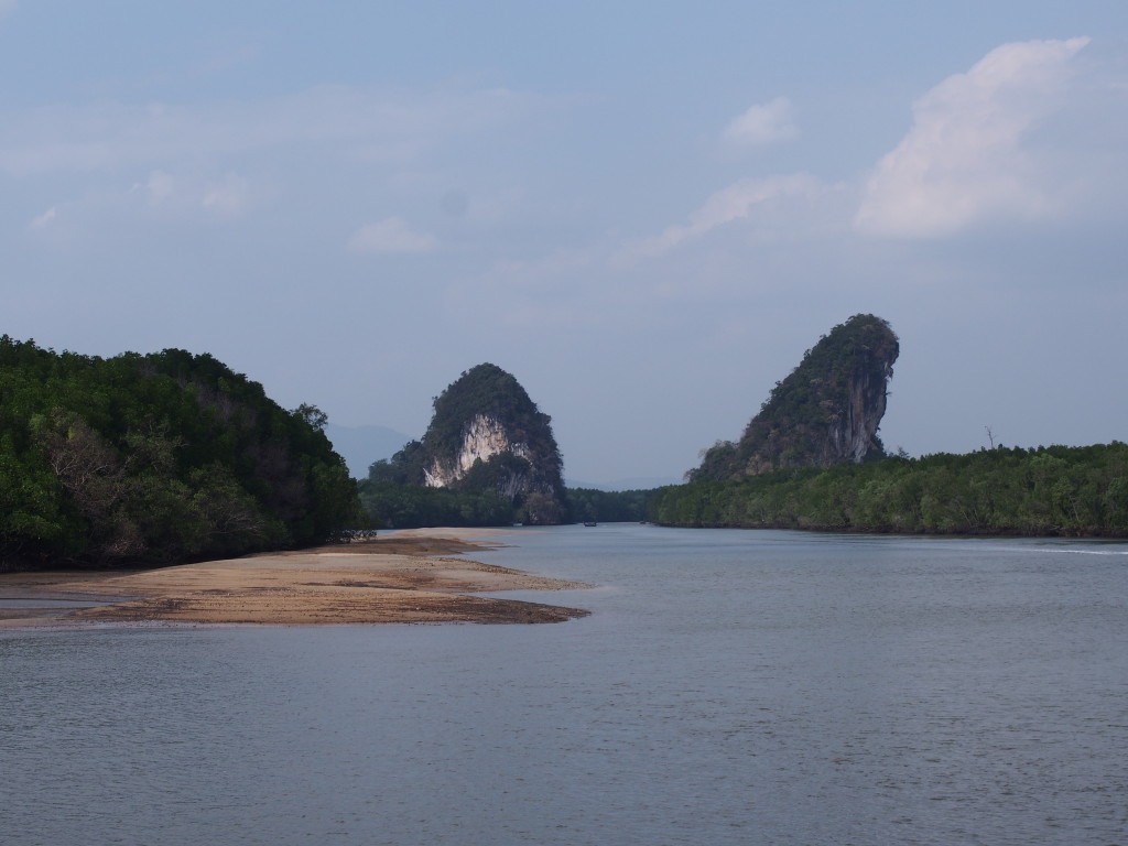View of the river from Krabi Town